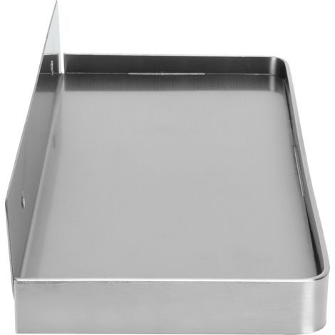 Support mural pour téléphone de salle de bain, étagère de rangement épaisse, accessoire de toilette, 185 x 90 mm, finition brossée (1/5)