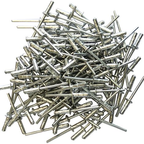 Sachet de 500 rivets pop multi serrage de 4.8x18 a tete standard (1/2)