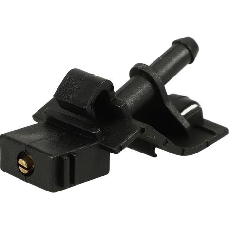 Gicleur Installation Facile et Haute Efficacité de Lave-glace Noir en Plastique et Cuivre de Voiture pour Nettoyage Pare-brise (1/5)