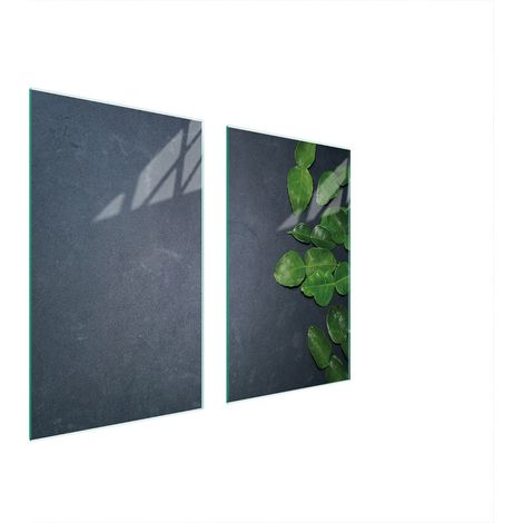 PLACA PROTECTORA DE VIDRIO PARA ESTUFA 75x52 PIZARRA (1/5)