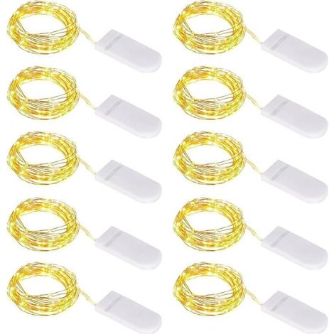 Guirlande lumineuse - Non spécifié - 20pcs - IP67 Imperméable - LED - Fil de cuivre flexible (1/4)