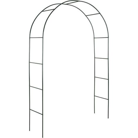 Arche de Jardin, Arceau à rosiers Tuteur Colonne de Jardin Arche à rosiers, 240x140x37cm