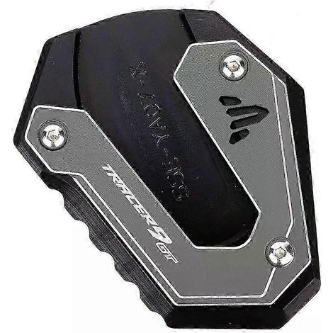 For Tracer 9 Gt 7/gt Tracer 900 Gt 700 /gt Tracer Mt09 Sp Cnc Motorcycle Kickstand Side Stand Extension Plate Pad( Grey-Tracer9GT) (1/5)
