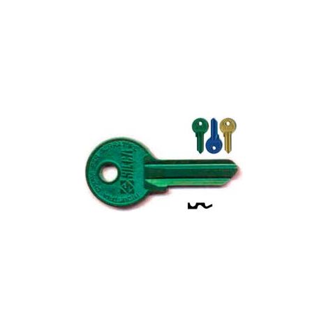 CHIAVI PER CILINDRI WALLY 4 SPINE GRANDI WA2RU- - WA2RU SX ultralite blu - 5 pezzi SILCA