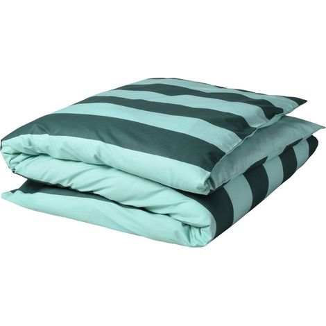 Housse de couette en percale de coton 100% biologiques 220 fils/cm² douce et résistante - PANGIVO