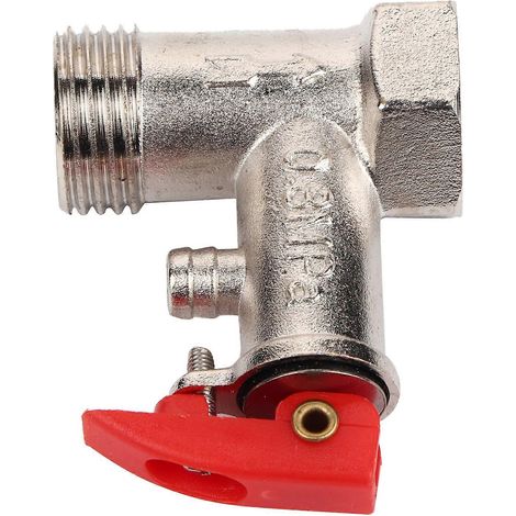Soupape de sécurité de cuisine en laiton durable 0,8 MPa pour chauffe-eau électrique (1/5)