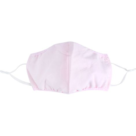 Masque anti-poussière respirant pour homme et femme, usage quotidien, anti-smog, lavable, surface rose brillante (1/5)