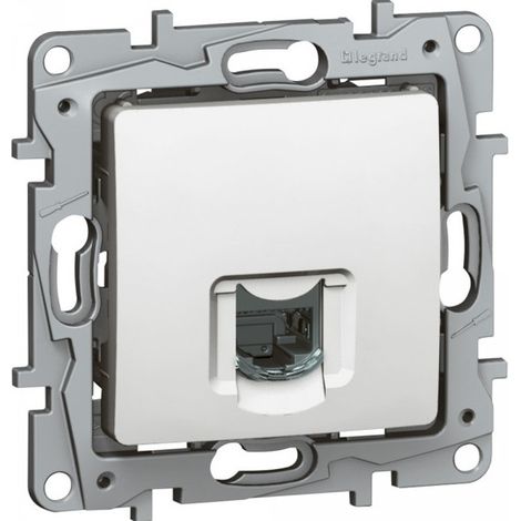 Legrand – Prise RJ45 cat.6 FTP – Mécanisme avec coque de protection – Utilisation intérieure – Compatible plaque Niloe (1/5)