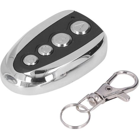 433MHz Clé à Distance pour Porte de Garage 4 Boutons Ouvre-porte de Garage à Télécommande 4 Boutons Mini Porte-clés Ouvre-porte de Garage pour Systèmes Antivol, Portes Roulantes, Barrières (1/5)