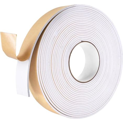 Joint Fenetre Isolation, 40 X 3 mm X 10 m, Bande Mousse Autocollante (1/4)