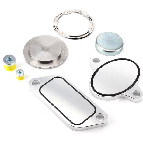Kit de suppression du bouchon EGR avec joints et refroidisseur EGR, compatible avec le moteur Cummins ISX CM871 (1/5)