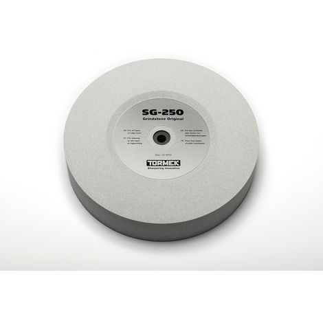 Schleifscheibe a aiguiser 250mm – Granulometrie 220 – Scharfen efficace fur stahl rapide und carbone – Kompatibel Tormek T-8 - SG-250