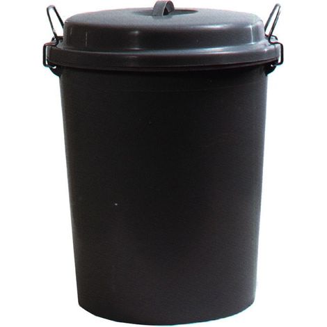 CUBO BASURA INDUSTRIAL GRIS - 80 L