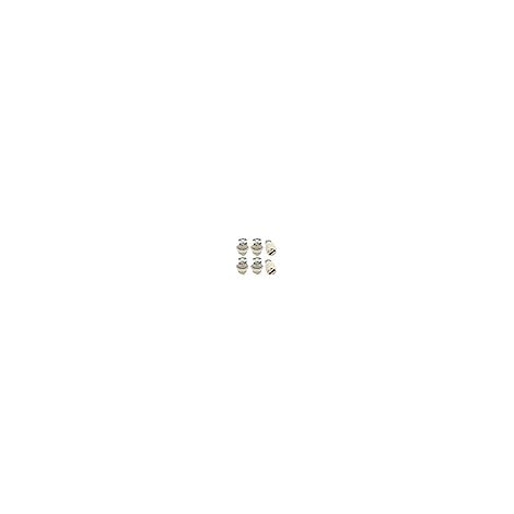 Lot G9 Douille en Céramique Filetée avec Support et Bague, 6 Pièces Socle Halogène G9 pour Ampoule G9 (1/5)