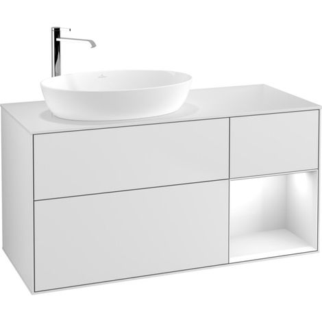 Villeroy & Boch F931GFMT meuble sous-lavabo Finion F93 (1/2)