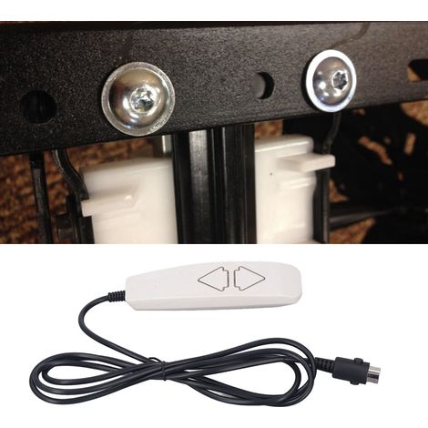 Télécommande Lift Chairs Universelle 2 Boutons 5 Pin Contrôle Manuel pour Fauteuil Power Recliner ABS 152g Compatible (1/5)