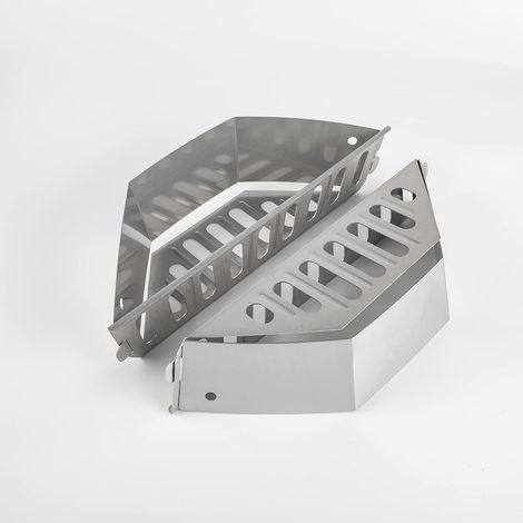 2 Panier à charbon, Acier robuste, Pour barbecue Weber 57 cm, One Touch Master Touch (1/5)