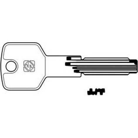 10PZ CHIAVI PUNZONATE PER CILINDRI CISA 6 SPINE CS171 - CS171