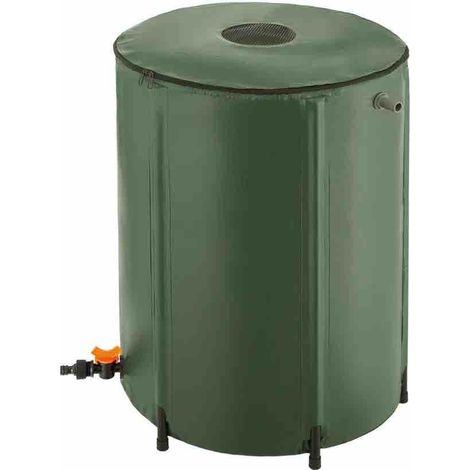 Cuve, Réservoir Récupérateur d'eau de pluie pliable 500 L à Eau (1/5)