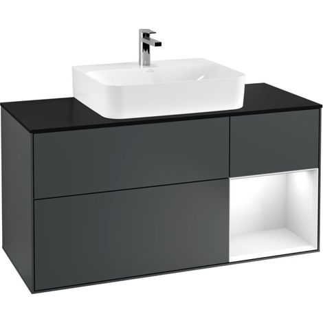 Villeroy & Boch F172GFHG Armoire sous-lavabo Finion F17