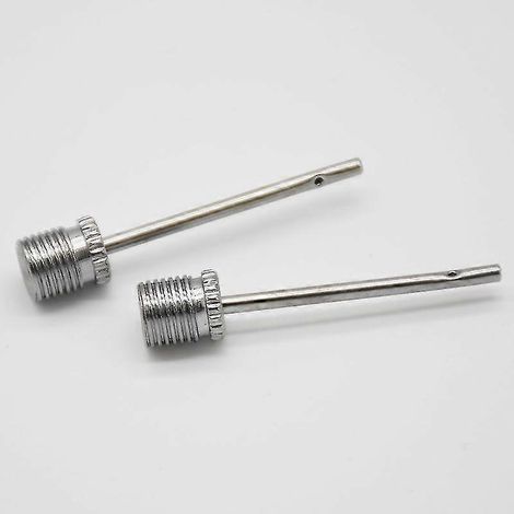 Aiguilles de gonflage Yaju (5 pièces) Adaptateur pour aiguille de gonflage Ballon de football, rugby, volley-ball, netball Adaptateur de valve