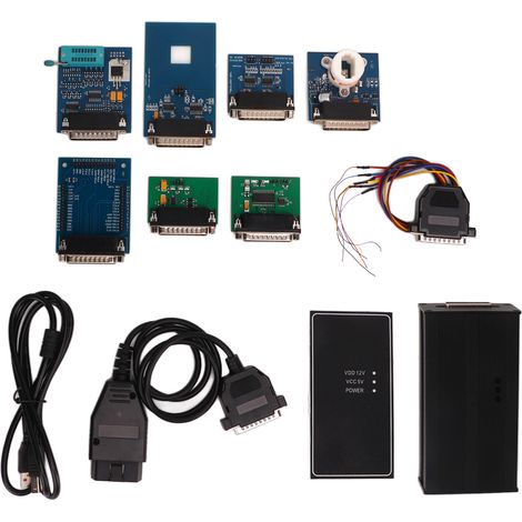 Programmateur de clé auto OBD2, outil diagnostic lecteur codeur, ajustement kilométrage, lecture écriture clé véhicule, scanner électronique (1/5)