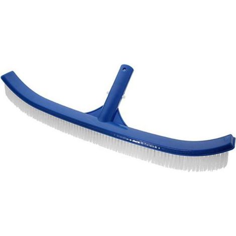 Brosse de nettoyage de piscine, 45 cm, 18 pouces, en plastique, pour les parois, le fond, les marches et le carrelage-AquaForge (1/5)