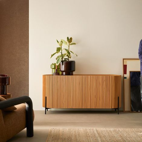 Buffet en bois de mindi Lou 150 cm (1/5)