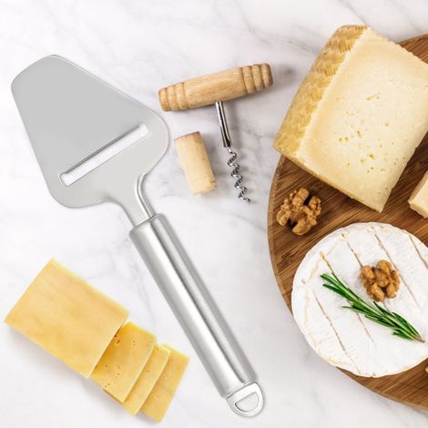 Coupe-fromage en acier inoxydable, rabot à jambon à long manche, outil de découpe (1/5)
