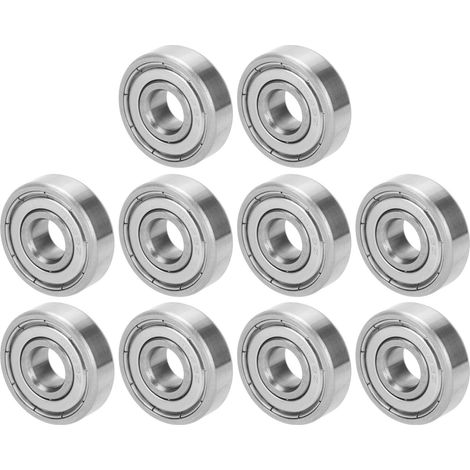 10 Hochgeschwindigkeits-Edelstahlkugellager für Rollschuhrollen S629Z (1/5)