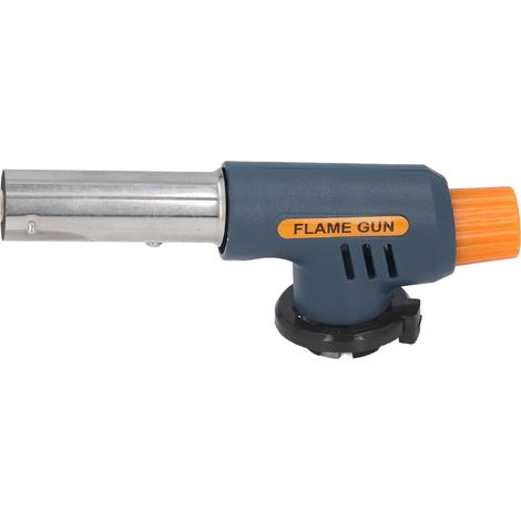 Pistolet à flamme pour soudage, chalumeau gaz portable de camping, brûleur pour barbecue, cuisson et chauffage extérieur (1/5)