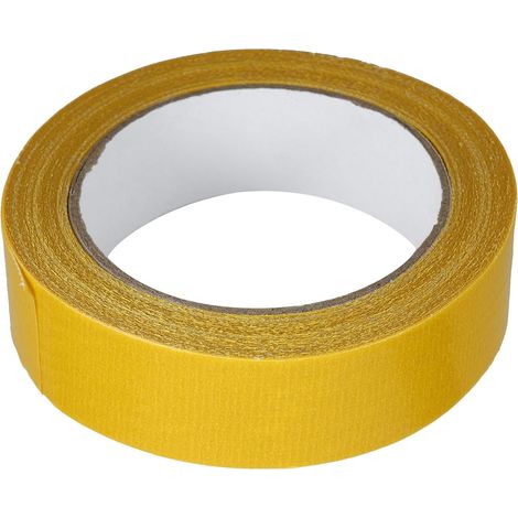 Rouleau de ruban adhésif double face résistant pour tissu Healeved (1 idéal la réparation tapis,