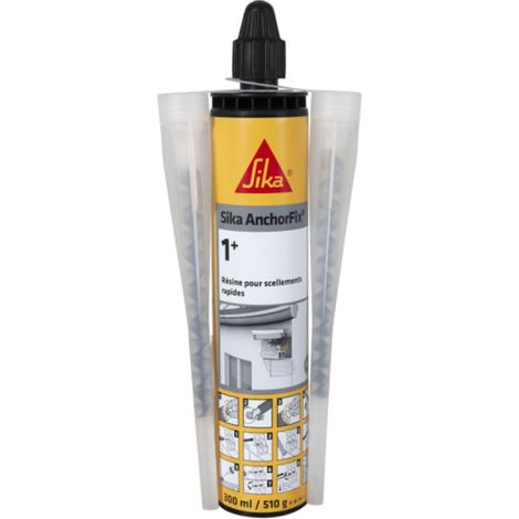 SIKA Anchorfix-1Plus resina química de sellado rápido - Tono de piedra - 300ml