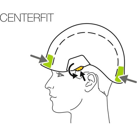Casque de chantier Vertex - Jaune - Petzl