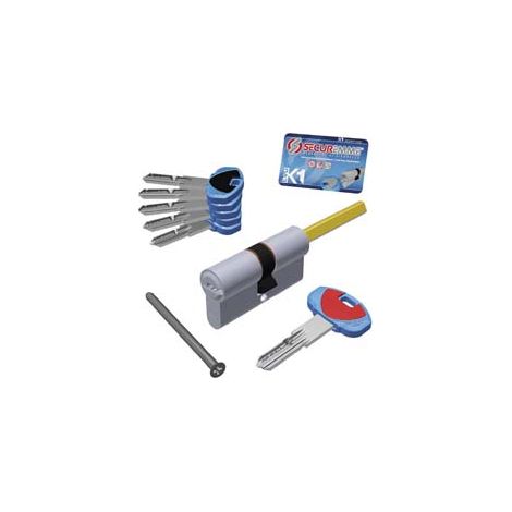 CILINDRO.EUROPEO EVOK1 CODOLO 0CK2 SERIE 3100  mm.30x30 (3101QCS30301X5)    SECUREMME