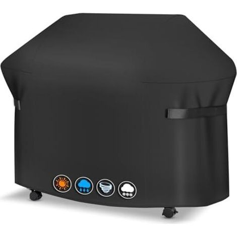 Housse de barbecue résistante aux intempéries - 7130 Housses de barbecue pour Weber Genesis II Series Imperméable, Housse en PU 600D pour Weber Genesis E-330, E-310, S-310, S-330, S-3 (1/5)