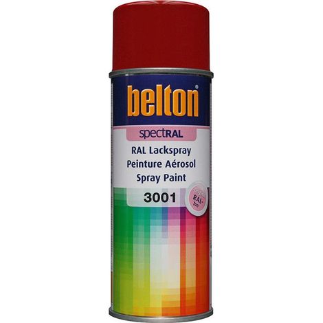 Peinture - AUTO K - BELTON - RAL 3001 ROUGE SECURITE - 400 ml - Mat