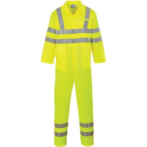 Tuta intera Poliestere-cotone HV | XXL - Yellow - NEUTRO (SENZA PERSONALIZZAZIONE) (1/2)