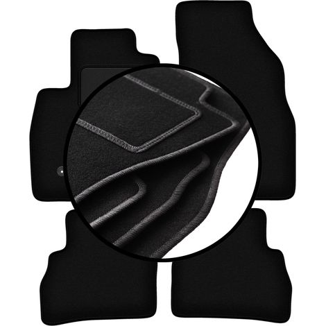 Juego de alfombrillas de terciopelo para: Fiat Doblo III kombivan (2021-)