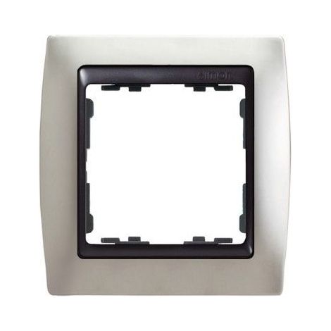 Rahmen 1 Element Aluminium matt Graphit Sockel SIMON 82 82814-33