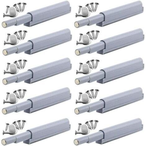 Push-to-open magnetic latches Push-to-open magnetic latches open and close the door with a simple push (pack of 10) (1/5)