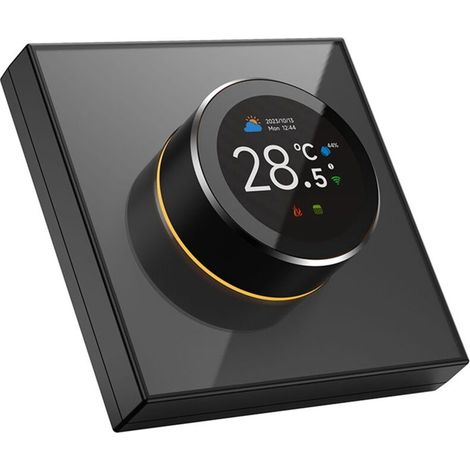 Thermostat intelligent WIFI 1.32 pouces – Contrôle de température précis – 7 lumières ambiantes – Compatible chauffage eau/sol/chaudière (1/5)