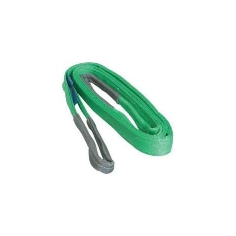 MURTRA ESLINGA TEXTIL 2 OJOS  4 M. 60 mm.VERDE 2000KG.