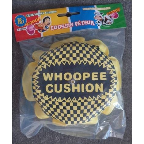 Coussin péteur 15 cm - Farce et attrape - 3 coloris disponibles (1/2)