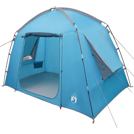 Tienda Cabaña con techo Azul 210 x 210 x 138 cm Poliéster