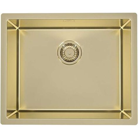 Alveus Quadrix Monarch - Fregadero, 55x45 cm, oro 1103382