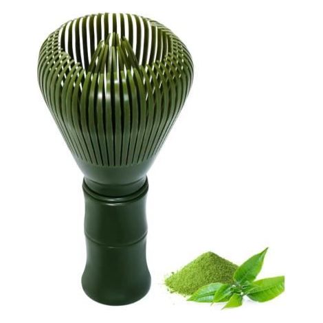 1 fouet matcha, résine traditionnelle à 100 brins, fouet à thé vert pour préparation lisse et mousseuse