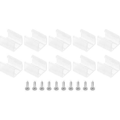 40pcs Translucent LED Strip Clips for 8mm-10mm (1/5)