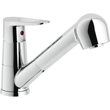 Waschtischmischer mit Brausekopf Ancoswing 2 – Chrom (1/3)