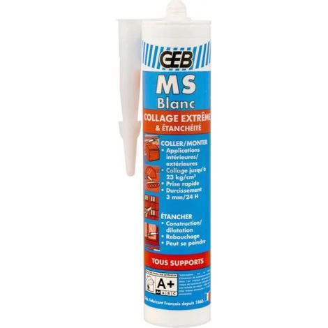 MS Hybrid Polymer Cartridge Bianco 250ml